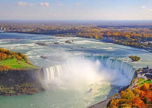 Horseshoe Falls close-up