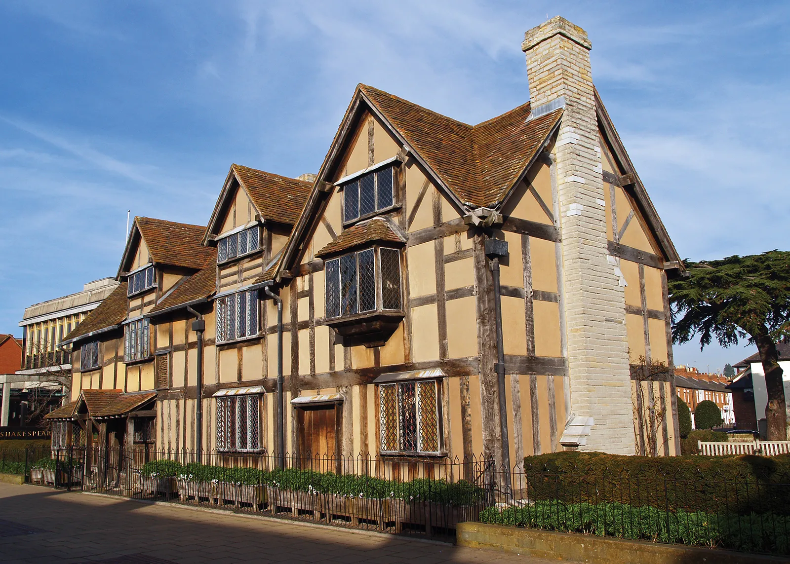 Garden behind Shakespeare's Birthplace