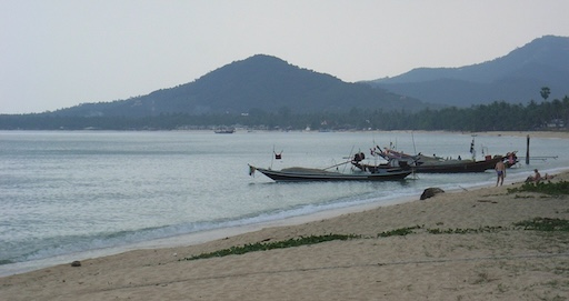 Bophut Beach, peaceful and charming