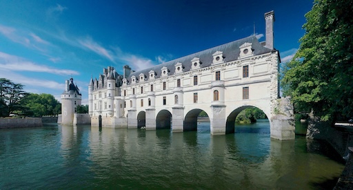 Gallery above the River Cher at Chenonceau