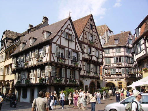 Canal view in Colmar