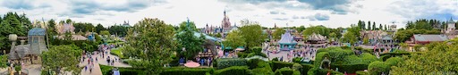 La Tanière du Dragon under Sleeping Beauty Castle