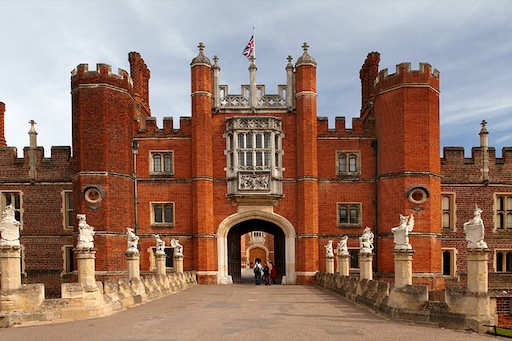 Baroque architecture of Hampton Court Palace