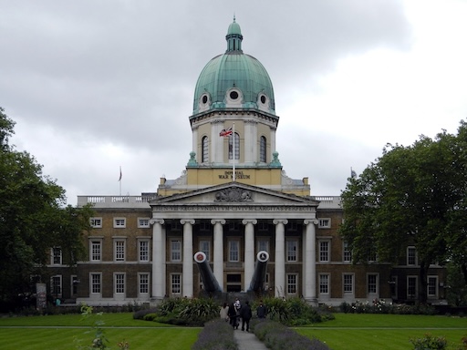 Exterior of the Imperial War Museum in London