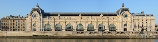 Visitors admiring Van Gogh painting at Musée d'Orsay