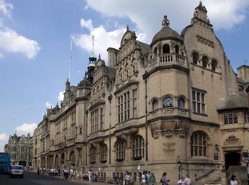 Radcliffe Camera in Oxford, a domed neoclassical library