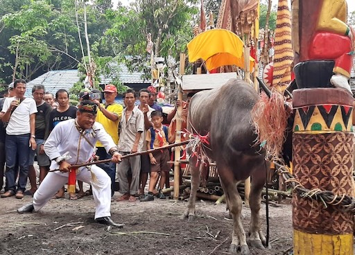 Tiwah Ceremony Ritual in Kalimantan
