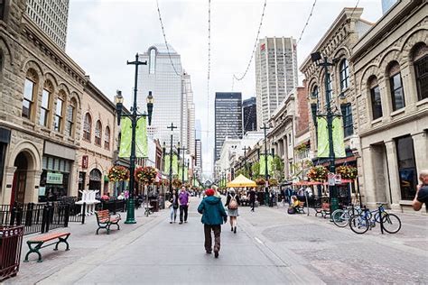 Stephen Avenue, Calgary’s downtown shopping and dining strip