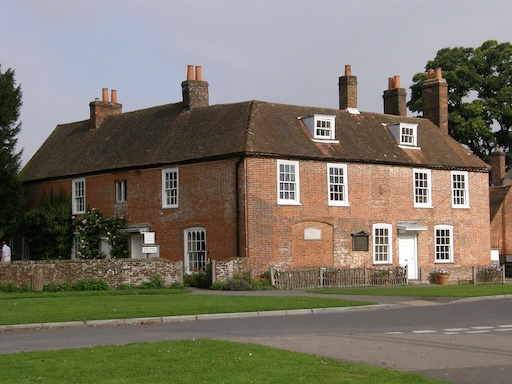 Exterior of Jane Austen’s House Museum in Chawton