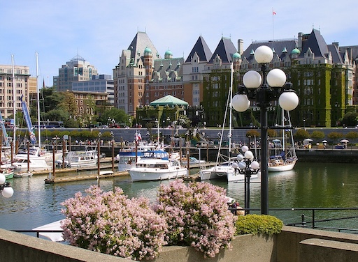 Victoria Inner Harbour panoramic view